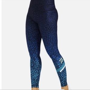 Peloton WITH (Wear It To Heart) Wild Kite High-waisted Leggings size small